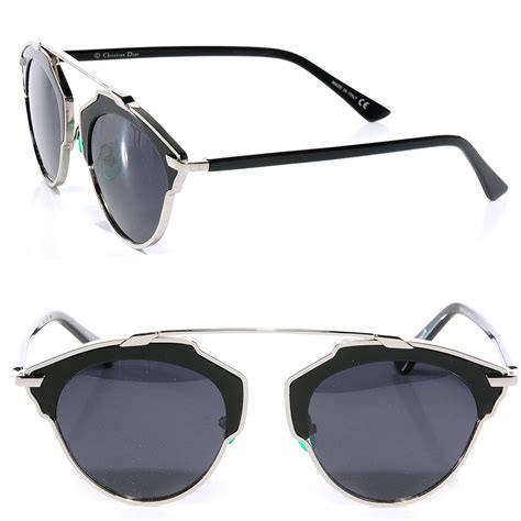 dior sonnenbrille so real schwarz|CHRISTIAN DIOR So Real Sunglasses Black .